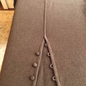 SKIRT Woolen TUBE brown elegant and sexy 🌟